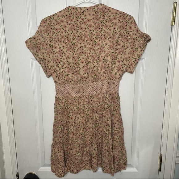 Alice + Olivia Floral Button Mini Dress 4 - Picture 4 of 9